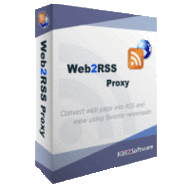 Web2RSS Proxy screenshot